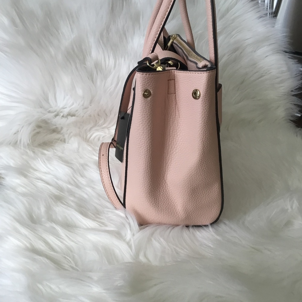 NWT Nanette Lepore Arabella Satchel Petal - Picture 4 of 5